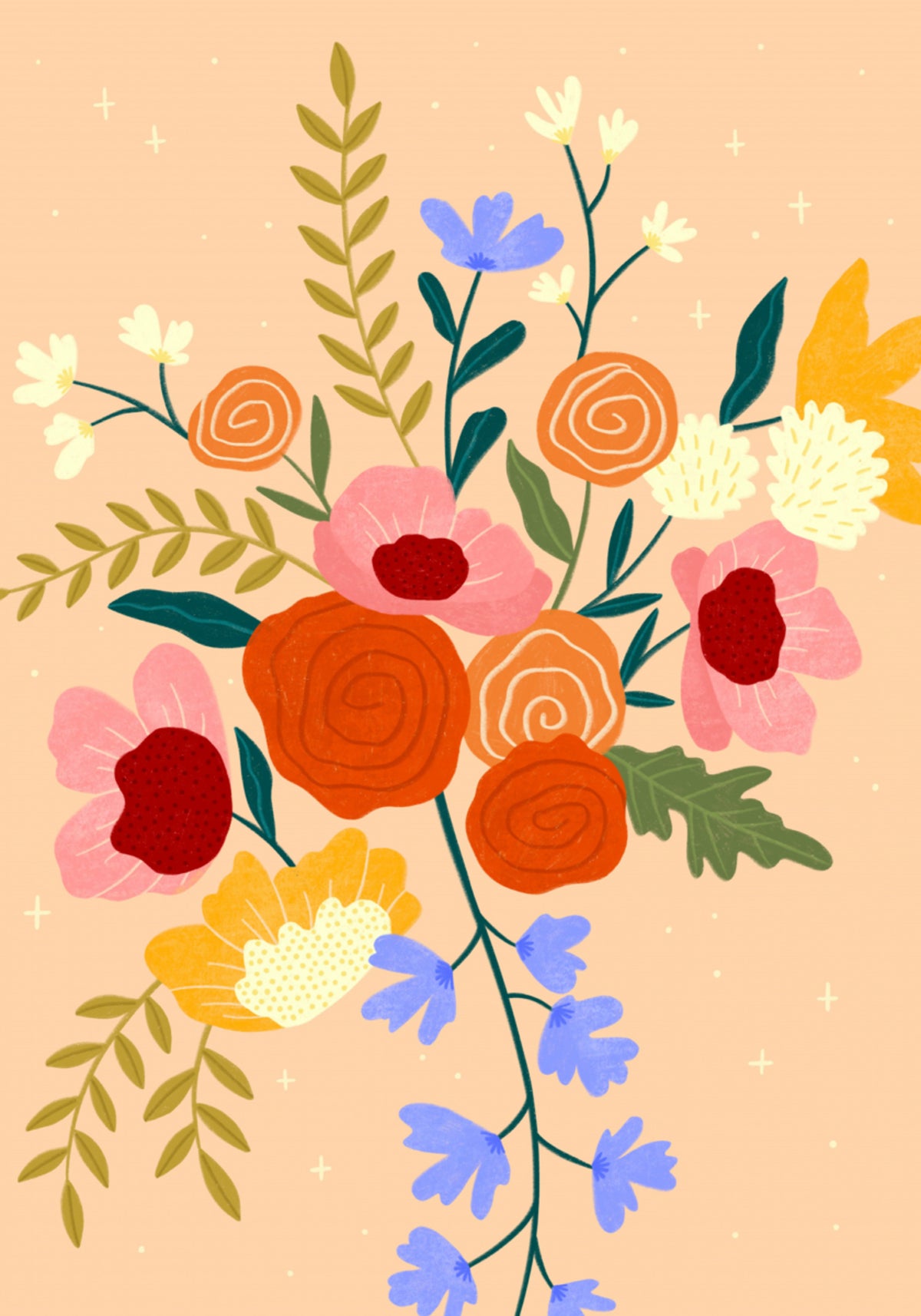 Buquê Floral Colorido