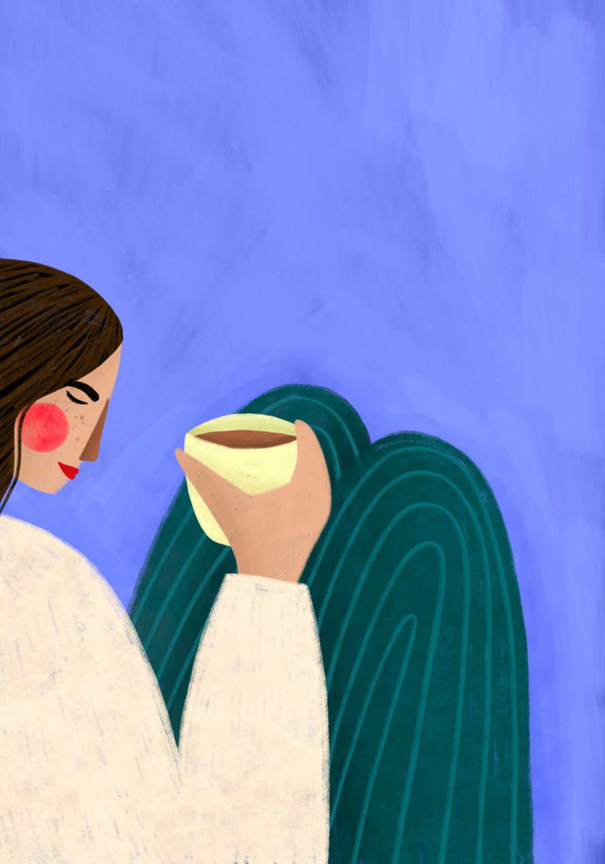 Momento de café tranquilo
