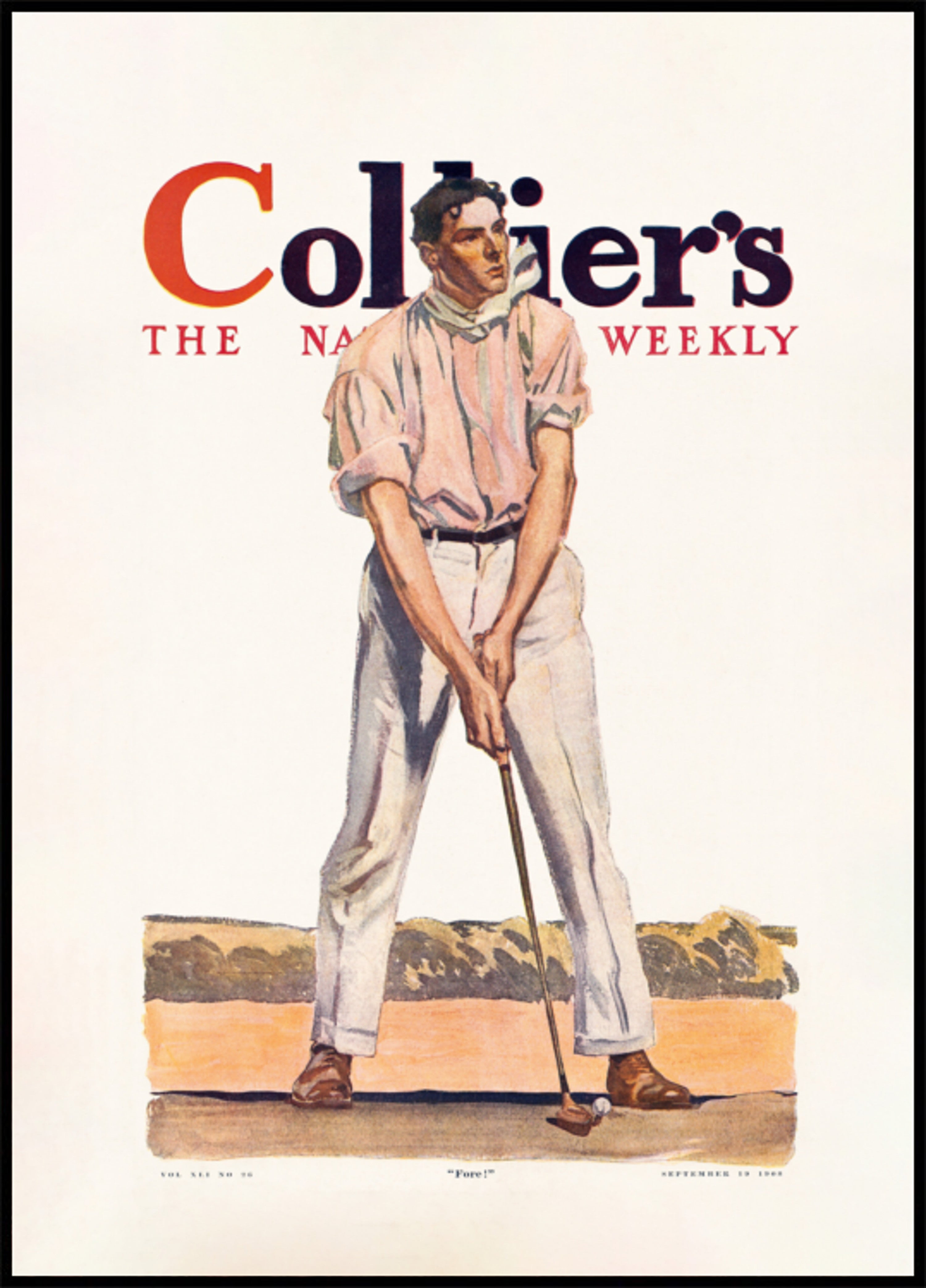 Collier's Golf (1908), Homem Vintage