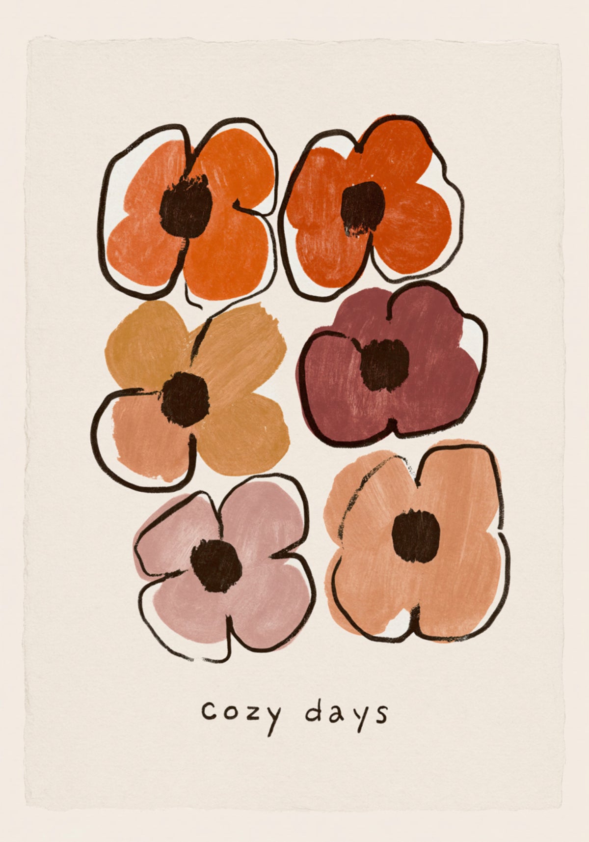 Dias aconchegantes florescem