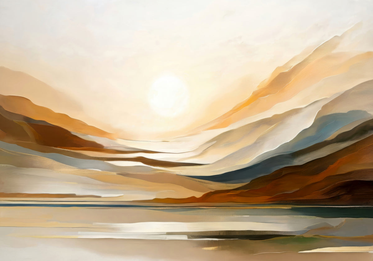 Paisagem do Horizonte Dourado