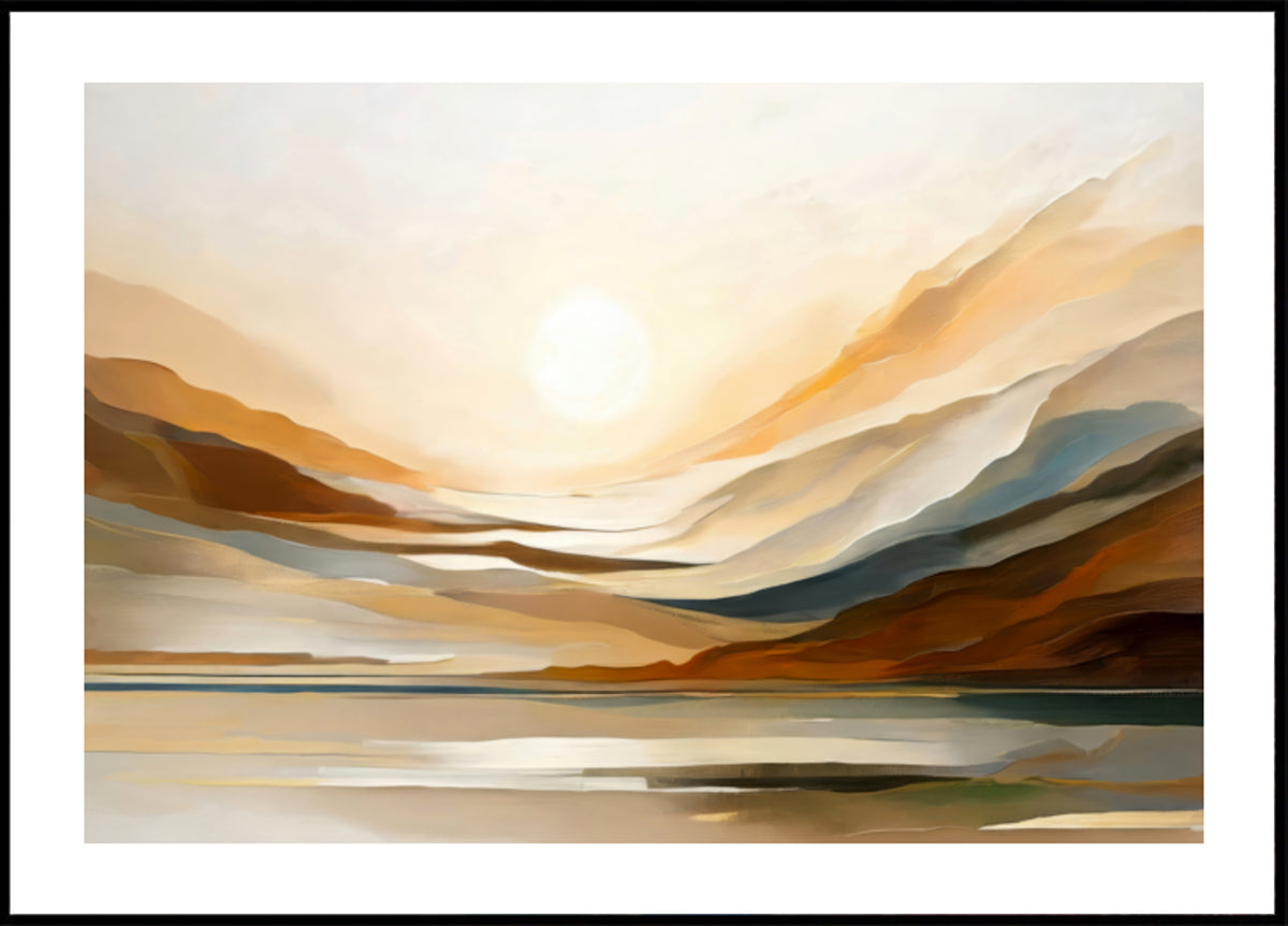 Paisagem do Horizonte Dourado