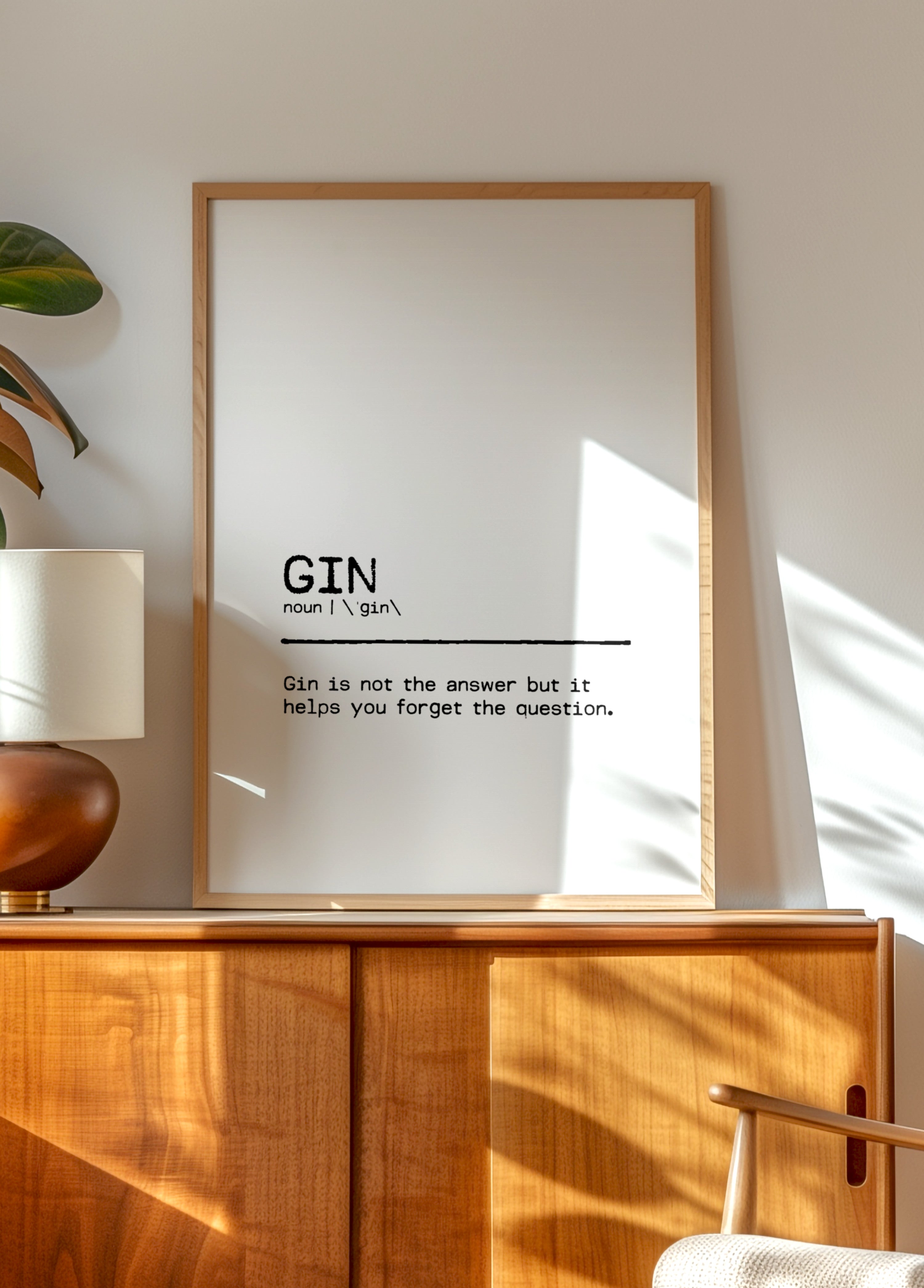 Definição de Gin Espirituoso