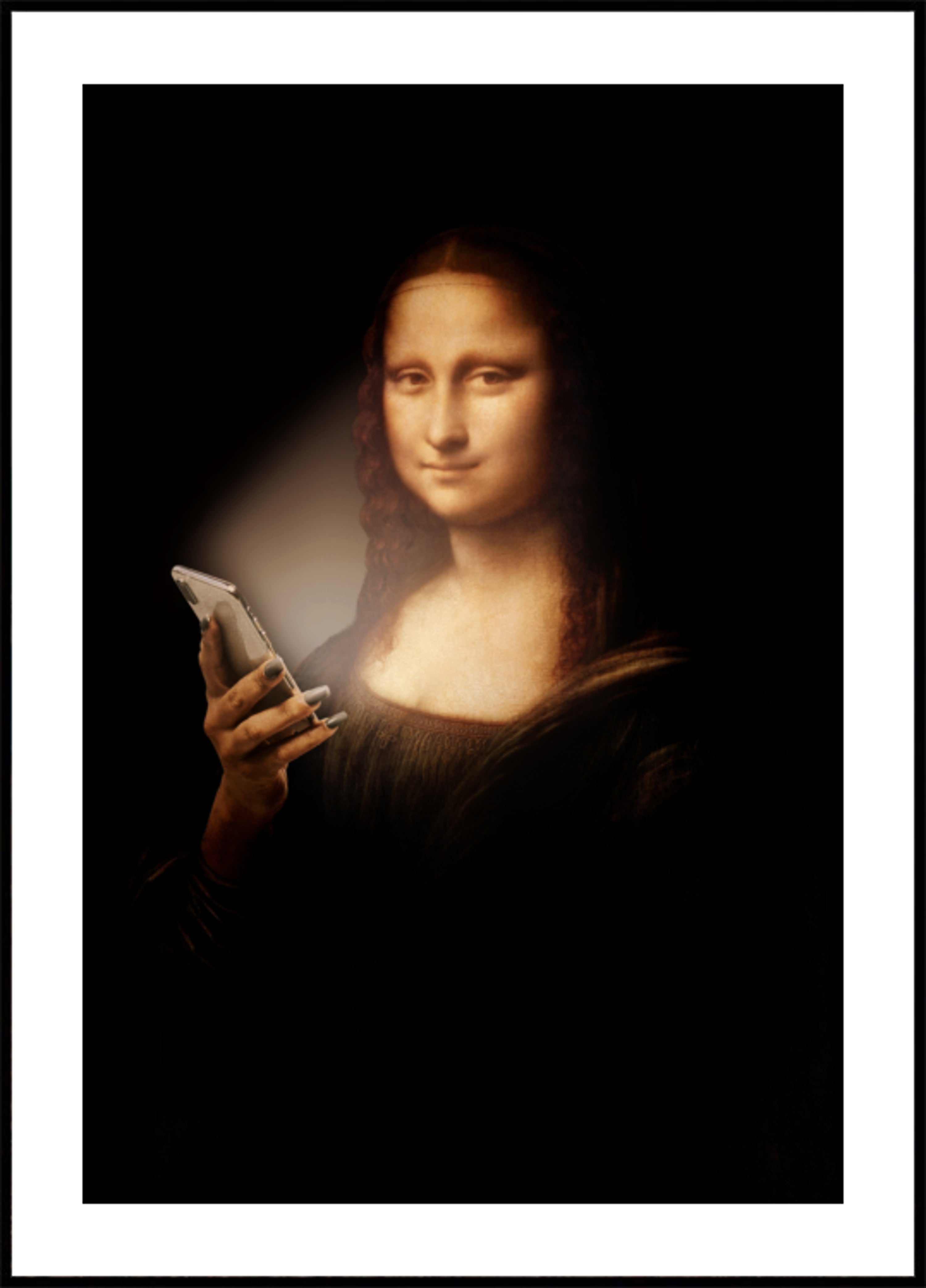 Mona Lisa Smartphone Brilho