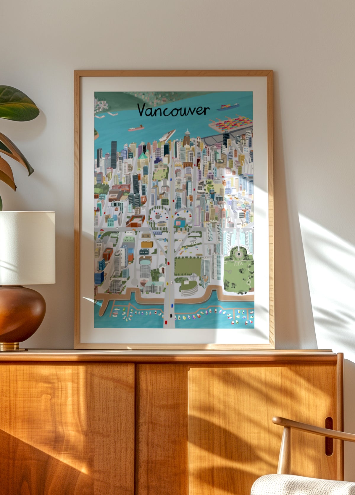 Cidade vibrante de Vancouver
