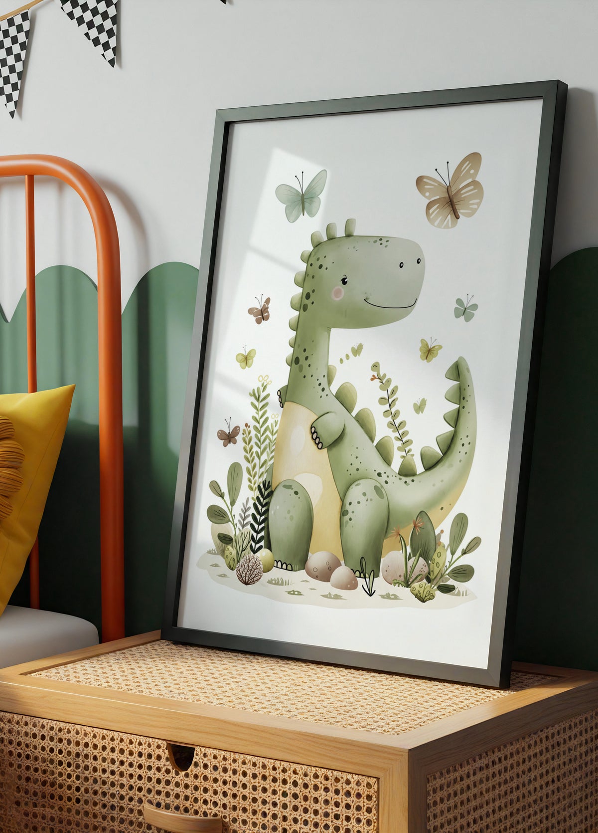 Berçário de dinossauros fofos