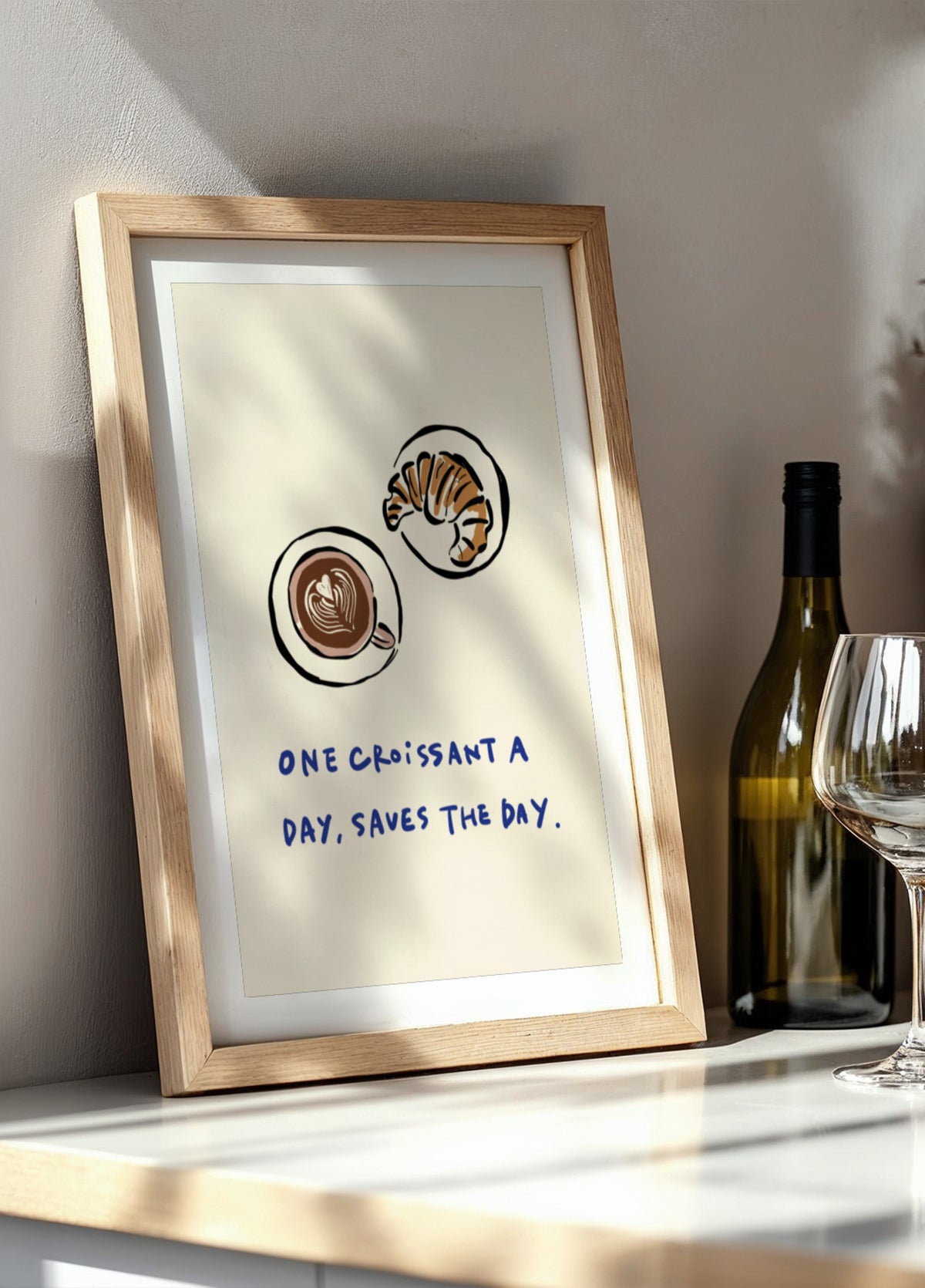 Café Croissant Aconchegante