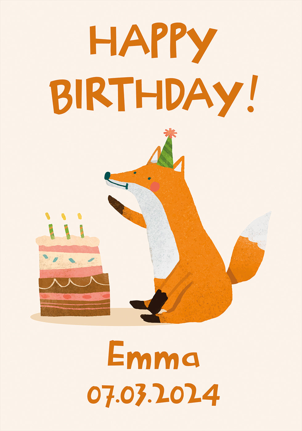 Kids' Birthday Personal 2 Poster - Posterbox