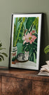 Tropical Muse With Cat (NEW) - Posterbox