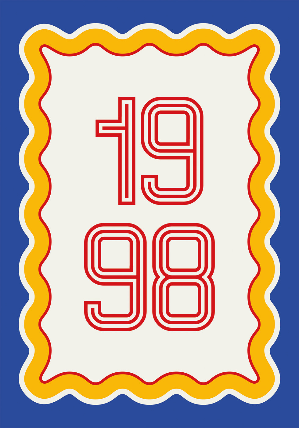 Your Year in Retro Style Personal Poster 2 - Posterbox