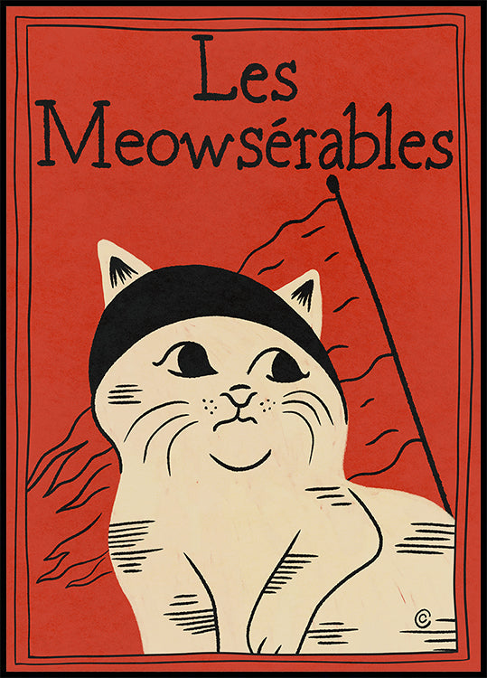 Les Meowserables (NEW) - Posterbox