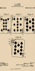 Playing Cards Patent 1909 (NEW) - Posterbox