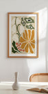 Classic Mid Century Florals Plakat - Posterbox