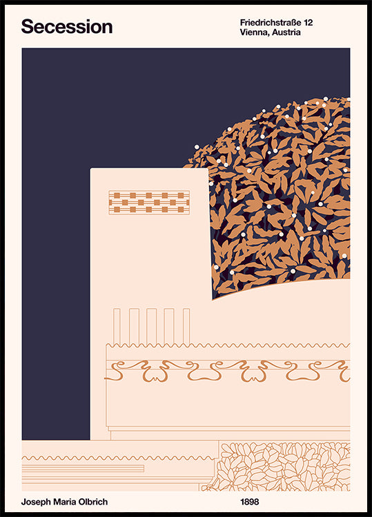 Secession Cream - Posterbox