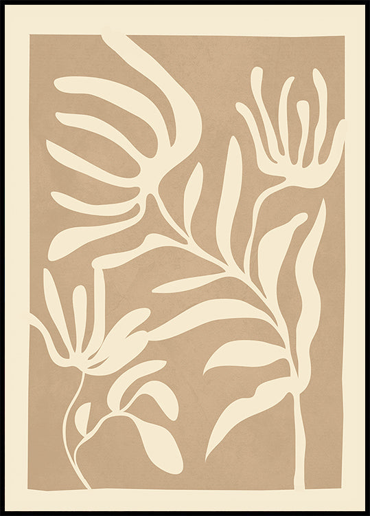 Minimal Abstract Art Plant (NEW) - Posterbox