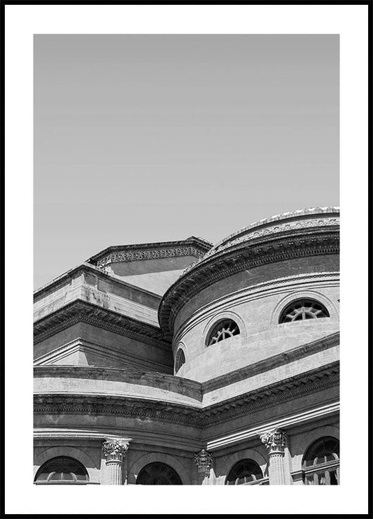 Cartaz da ópera em Palermo 