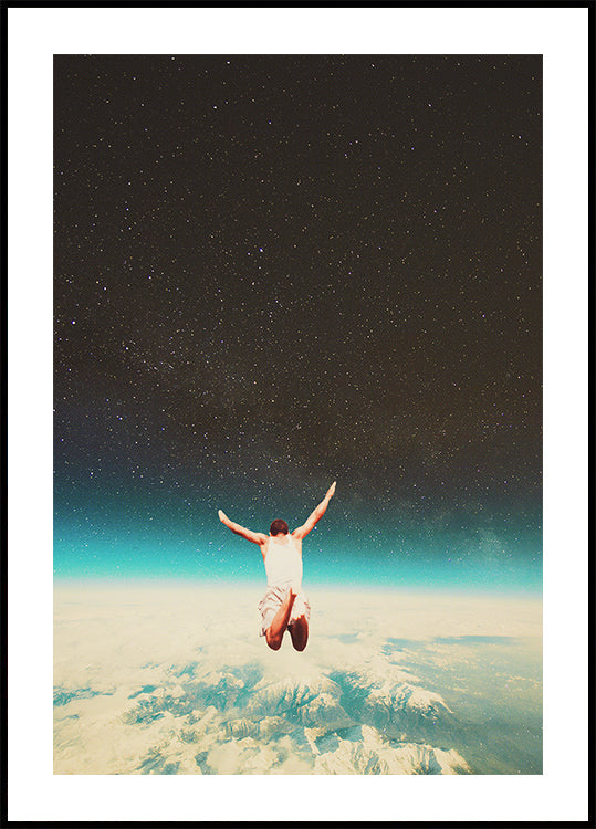 Falling With a Hidden Smile - Posterbox