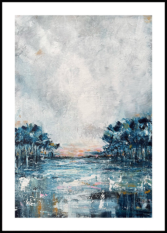 Winter Blue Plakat - Posterbox