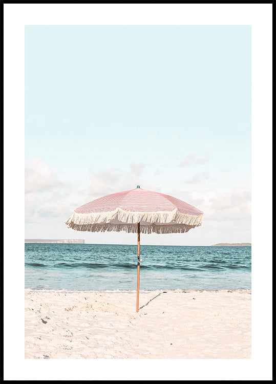 Pink Umbrella Plakat - Posterbox
