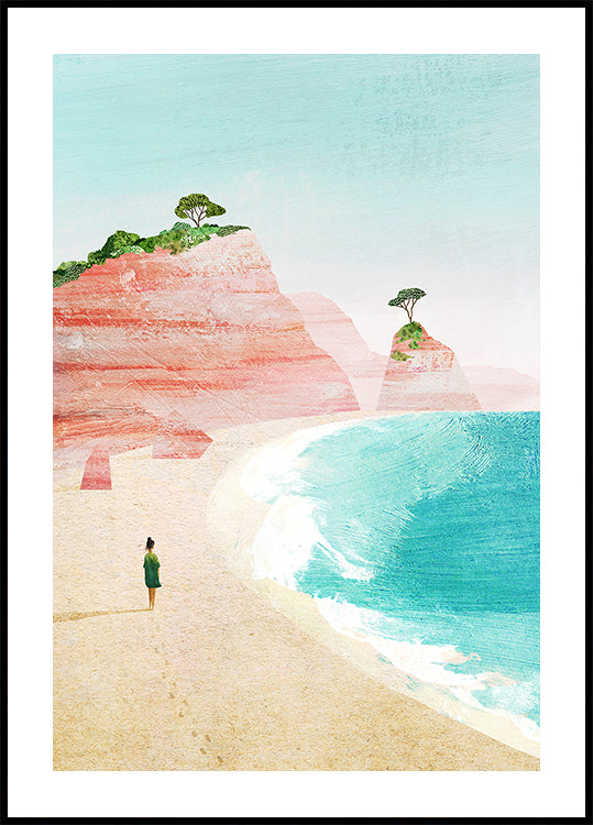 Beach Girl iv  Plakat - Posterbox