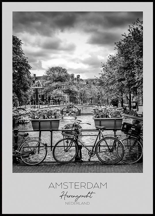In focus: AMSTERDAM Herengracht Plakat - Posterbox