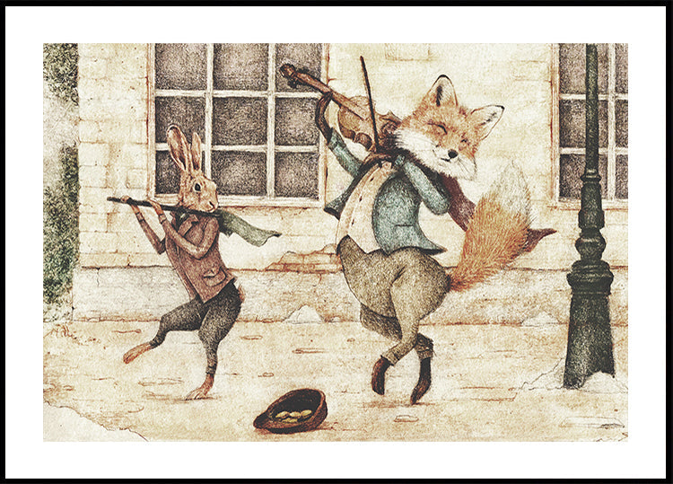 Street Musicians Plakat - Posterbox
