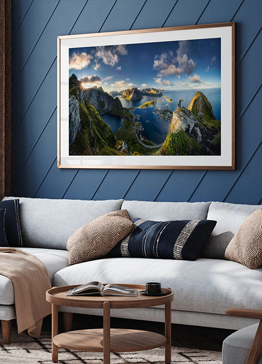 Póster Reinebringen views