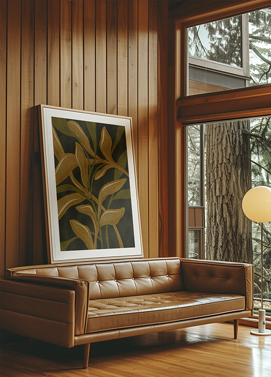 Póster Folhagem de terra