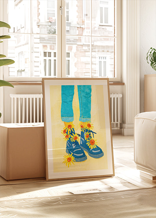 Póster Caminhada do Girassol