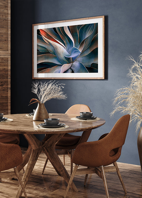 Póster As cores nas folhas