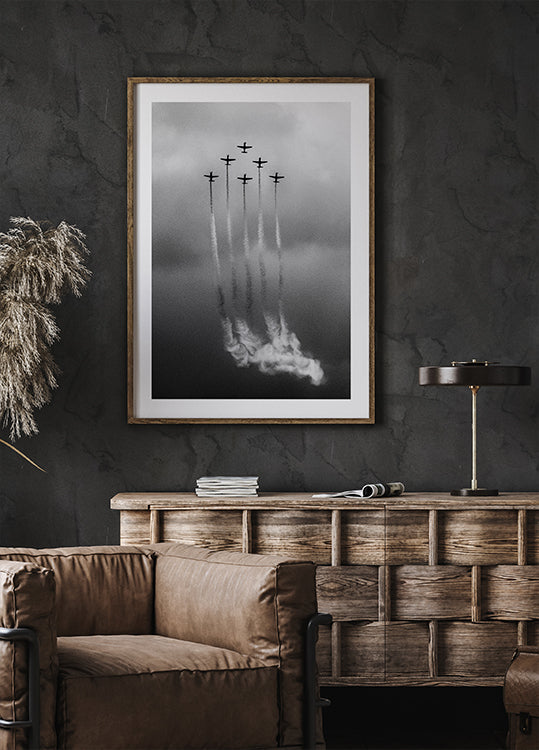 Póster Seis na Nuvem