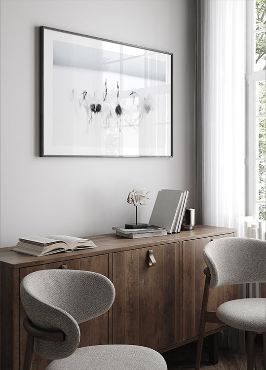 Póster Ballet caligráfico