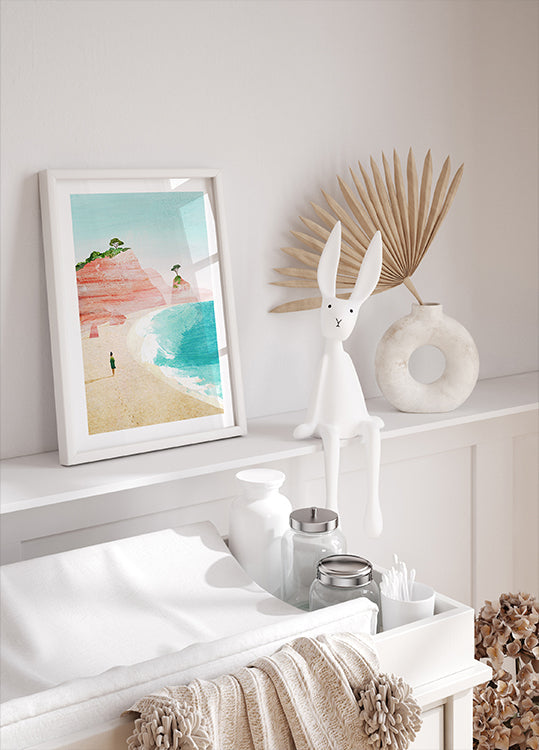 Póster Beach Girl IV