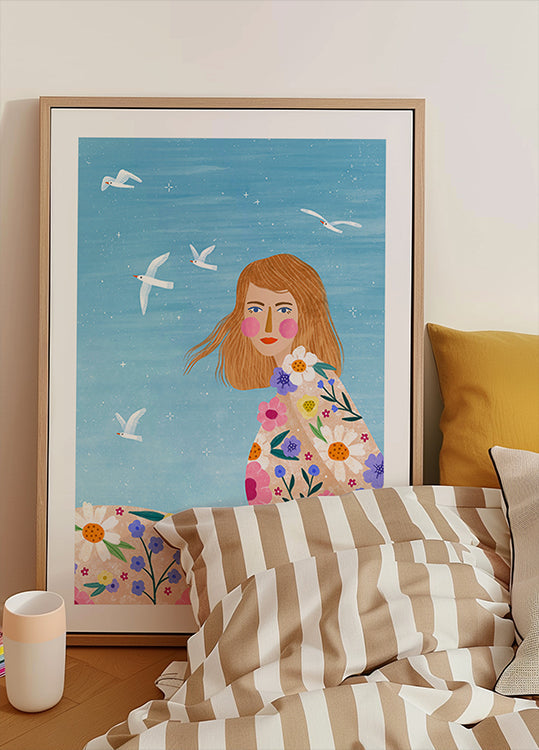 Pôster Brisa Floral