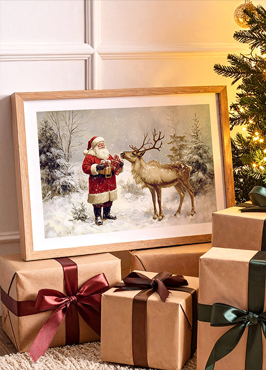 Pictufy Christmas Santa 2 Plakat