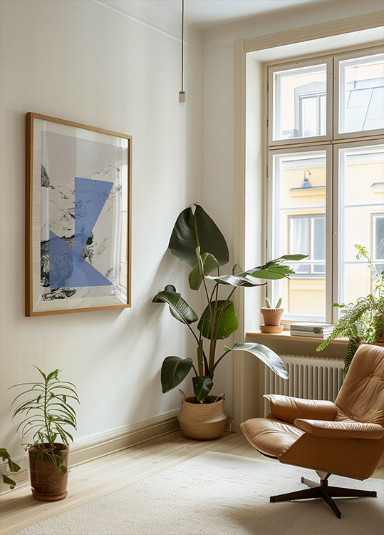 Pôster Serenidade Geométrica