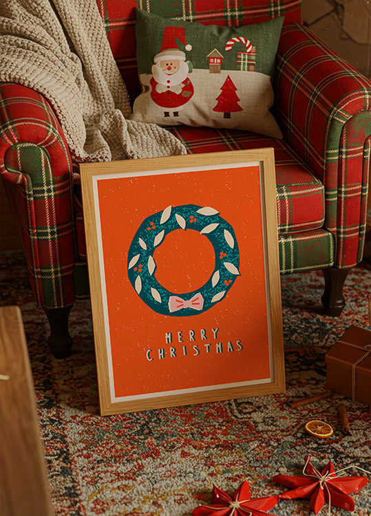 Póster Happychristmasno67