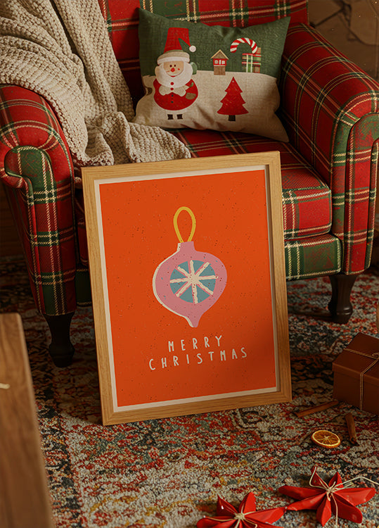 Póster Happychristmasno74