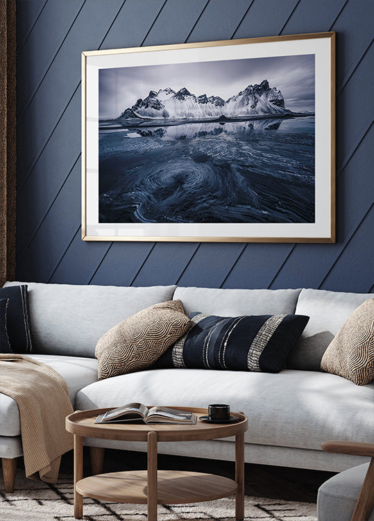 Ice on Stokksnes Plakat