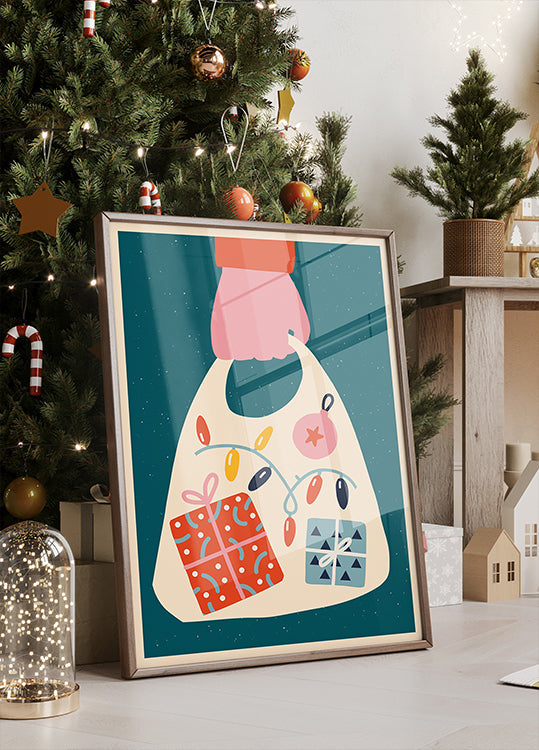 Póster Happychristmasno82