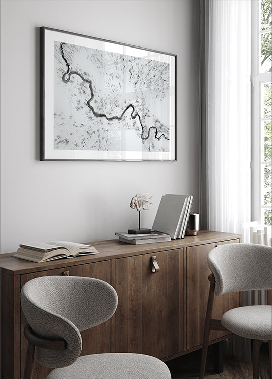 Pôster do país das maravilhas do inverno 2