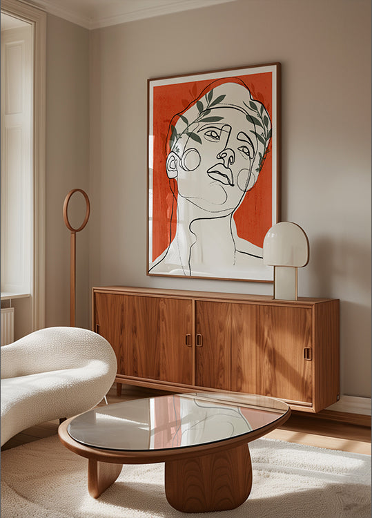 Póster Exuberante Contemplação