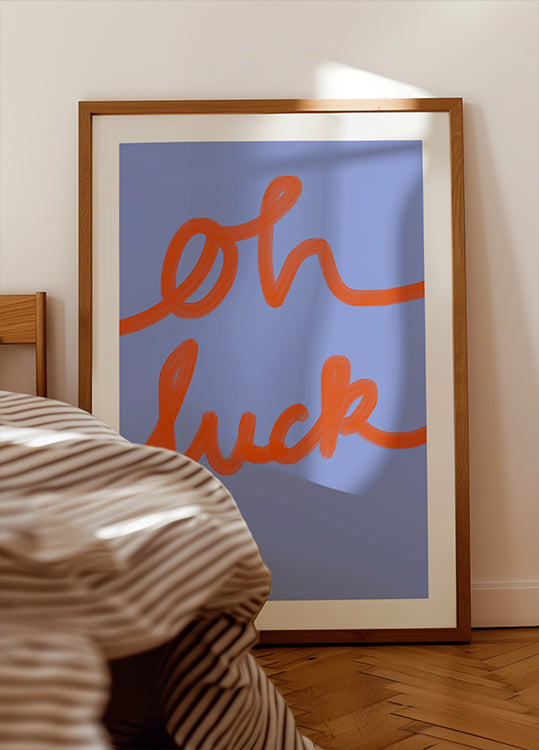 Pôster de palavras inesperadas