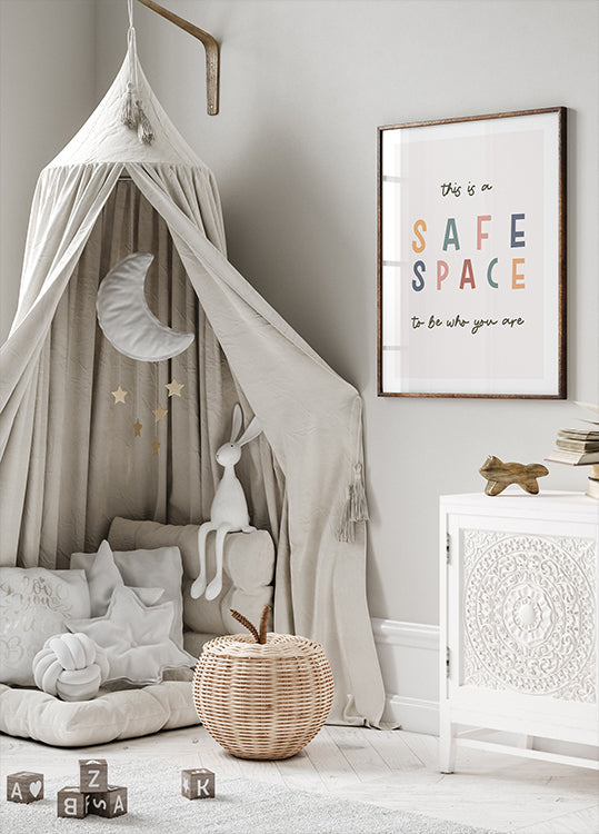 Pôster Espaço Seguro