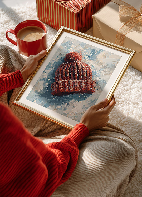 Pôster Mütze im Schnee