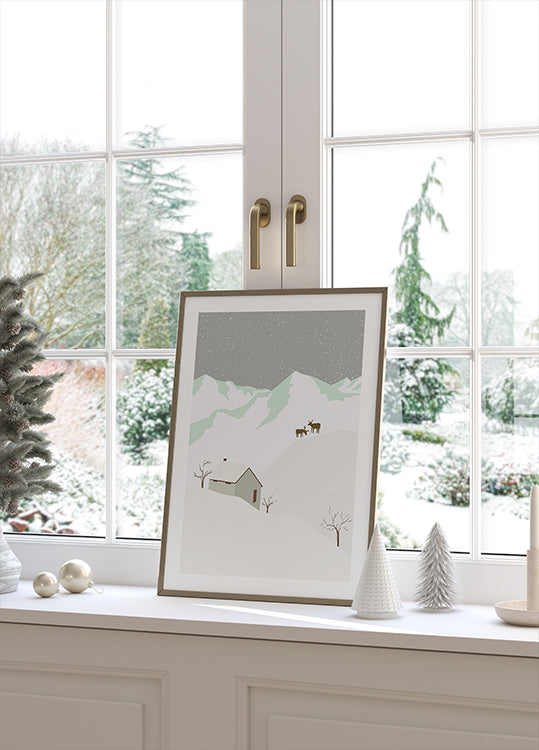 Póster Winter view