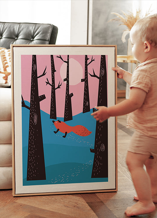 Póster Raposa de Inverno