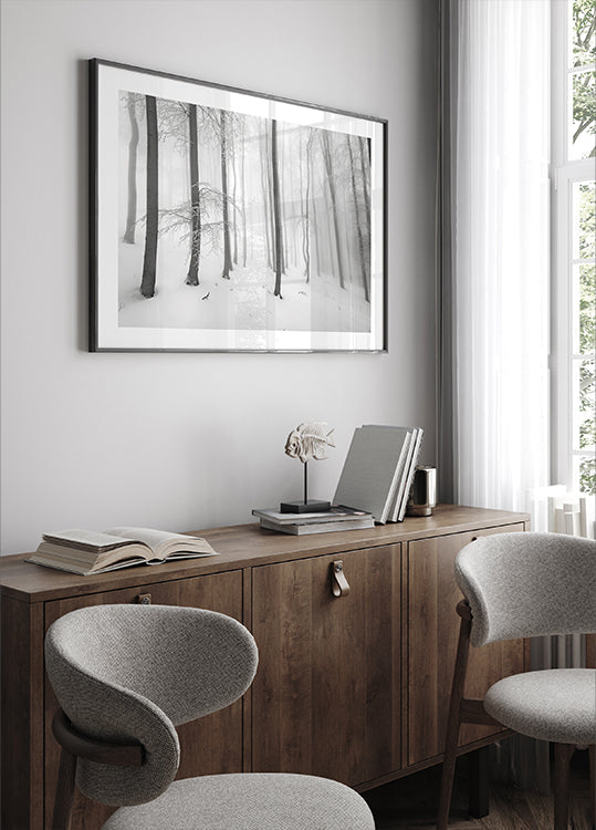 Póster Silêncio da floresta