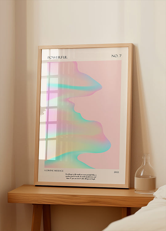 Pôster Devine poderoso