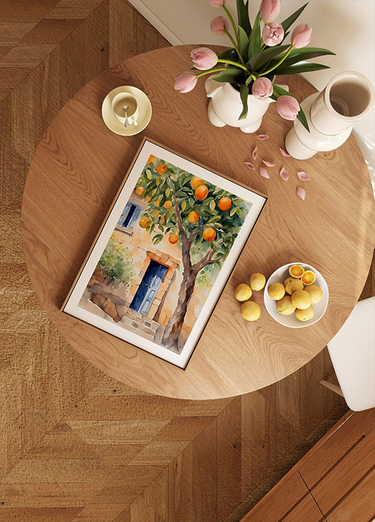 Póster Orange Tree